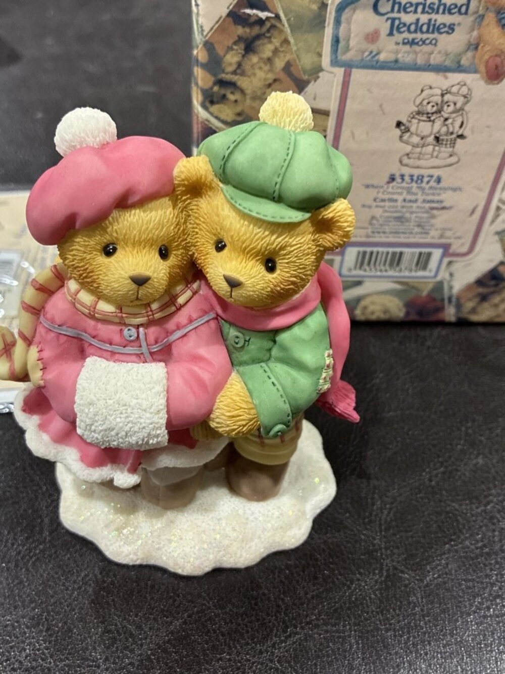 Cherished Teddies - Carlin And Janay- #533874 - Christmas/Winter
